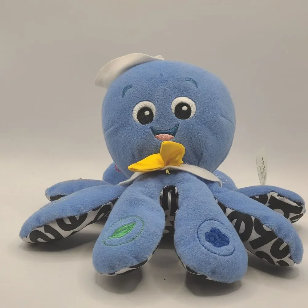 Baby Einstein OCTOPLUSH Octopus Musical English Spanish French Developmental Toy